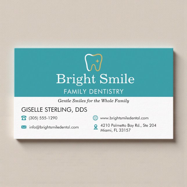 Dental Office Dentistry  Business Card (Creator Uploaded)