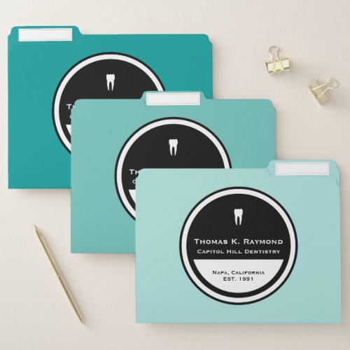 Dental Office File Folder