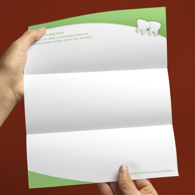 Dental Office Letterhead Template (Creator Uploaded)