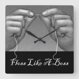 Dental Office Square Wall Clock