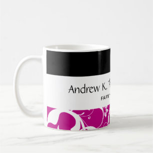 Dental Office Staff Pro Damask Coffee Mug