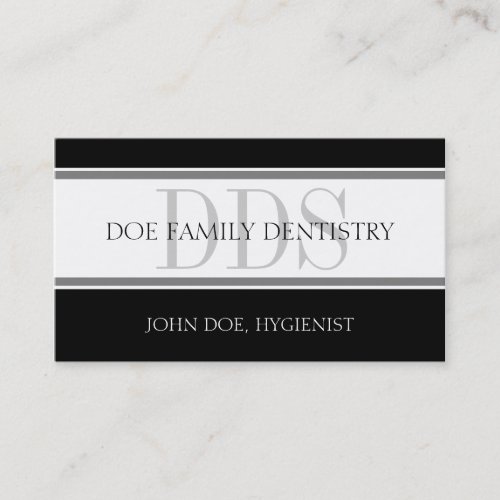 Dental Office Stripes DDS _ Available Letterhead _ Business Card