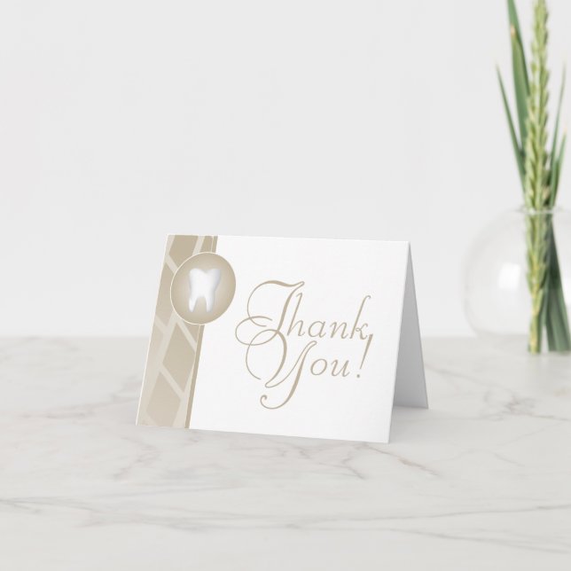 Dental Office Thank You Card (Front)