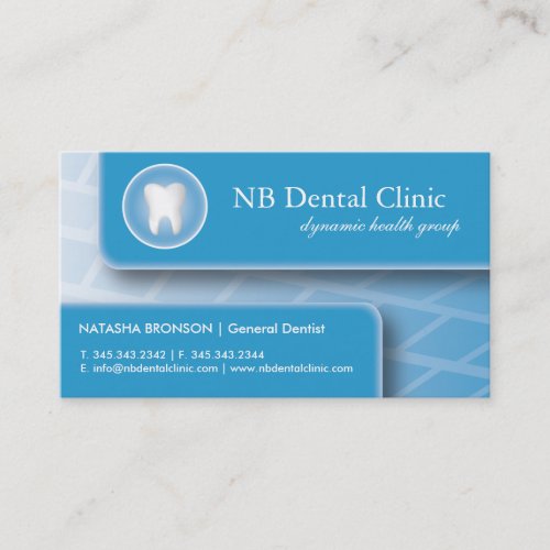 Dental / Orthopedist Business Cards