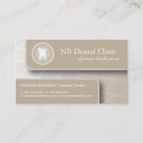 Dental / Orthopedist Business Cards