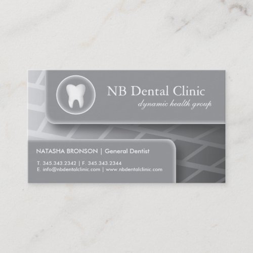 Dental  Orthopedist Business Cards