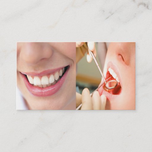 Customizable Dental Practice Business Card