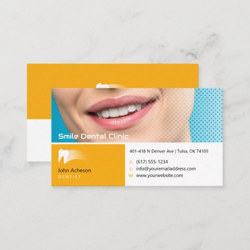 dental practice  Medical Professional Business Card