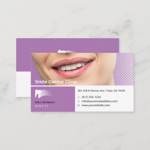 dental practice  Medical Professional Business Card