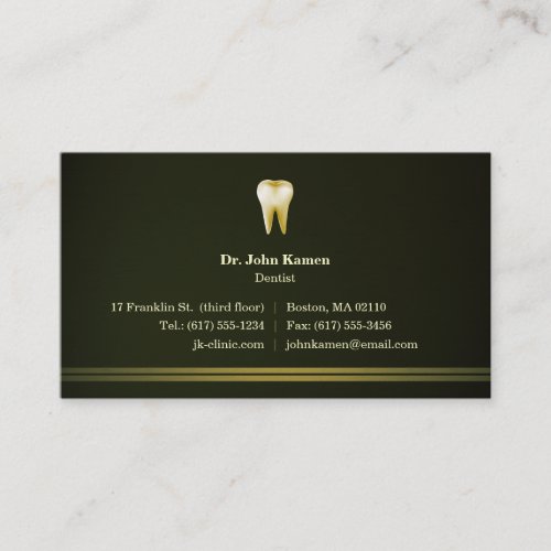 Dental Professional Business Card