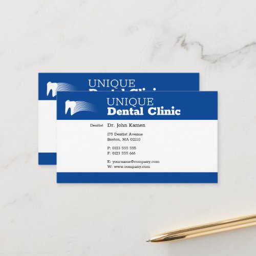 Dental  Professional Dental Clinic Appointment Card
