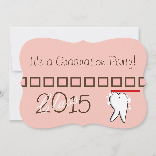 Dental Professional Graduation Invitations #30 (Front)