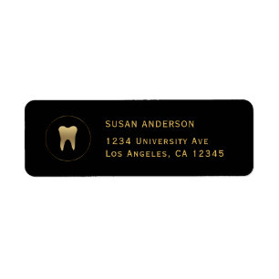 Dental Return Address Label