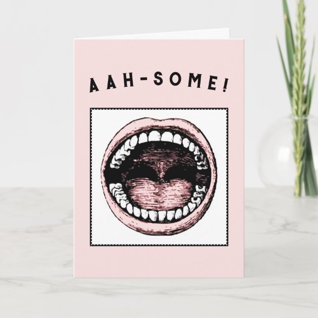 Dental School Grad Card (Front)
