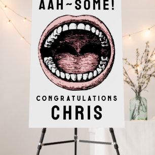 Dental School Graduation Foam Board