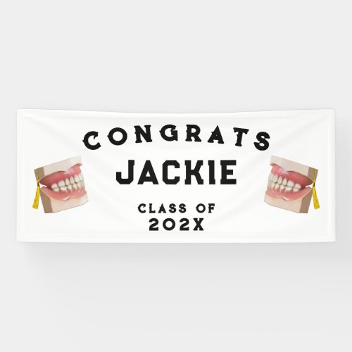 Dental School Graduation Party Banner