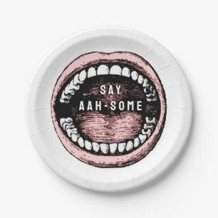 Dental School Graduation Party Paper Dinner Napkin Paper Plates