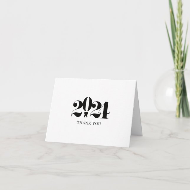 Dental School Graduation Thank You Card (Front)