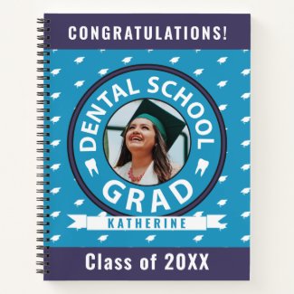 Dental School Graduation with Photo Name Class Yea Notebook