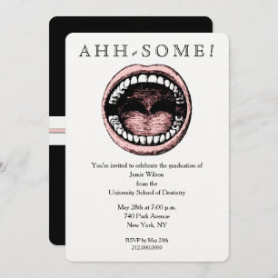 Dental School Party Invitation