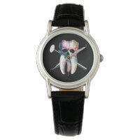 Dental Skull and Crossbones Watch