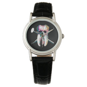 Dental Skull and Crossbones Watch