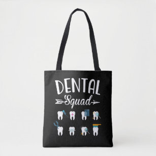 Dental Squad Dentist Dental Student Tote Bag