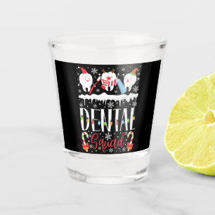 Dental Squad Teeth Toothbrush Shot Glass