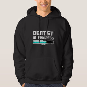 Dental Student School Future Dentist In Progress Hoodie