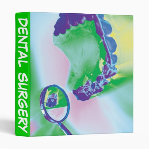 Dental Surgery Dentist Office Supply Binder