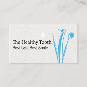 Dental Teeth Cleaning Tools Health Business Card