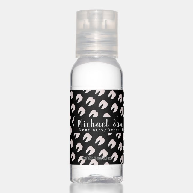 Dental Teeth Doctor Medical Clinic Hand Sanitizer (Front)