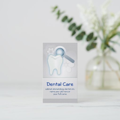 dental teeth tooth business card | Zazzle