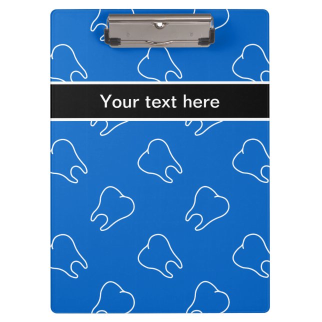 Dental Theme Design Clipboard (Front)
