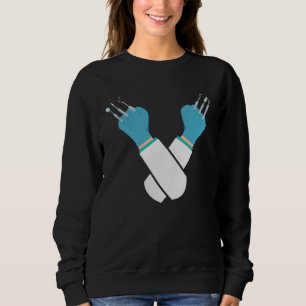 Dental Tools for Dental Hygienists and Dentists Sweatshirt