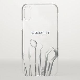 Dental Tools For Dentists iPhone X Case