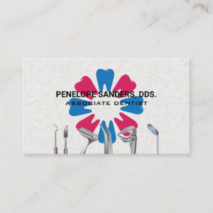 Dental Tools Logo   Teeth Logo Icon Business Card