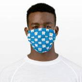 Dental/Tooth Adult Cloth Face Mask (Worn)