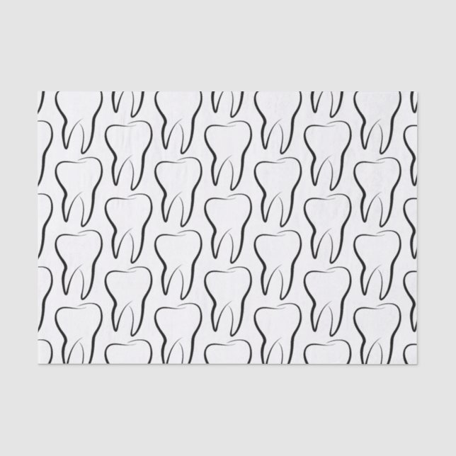 Dental Tooth Dentistry Clinic Medical Tissue Paper (Front)