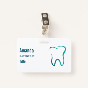 Dental Tooth Dentistry Medical Image Badge