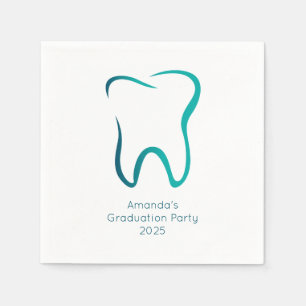 Dental Tooth Dentistry Medical Image Graduation Napkins