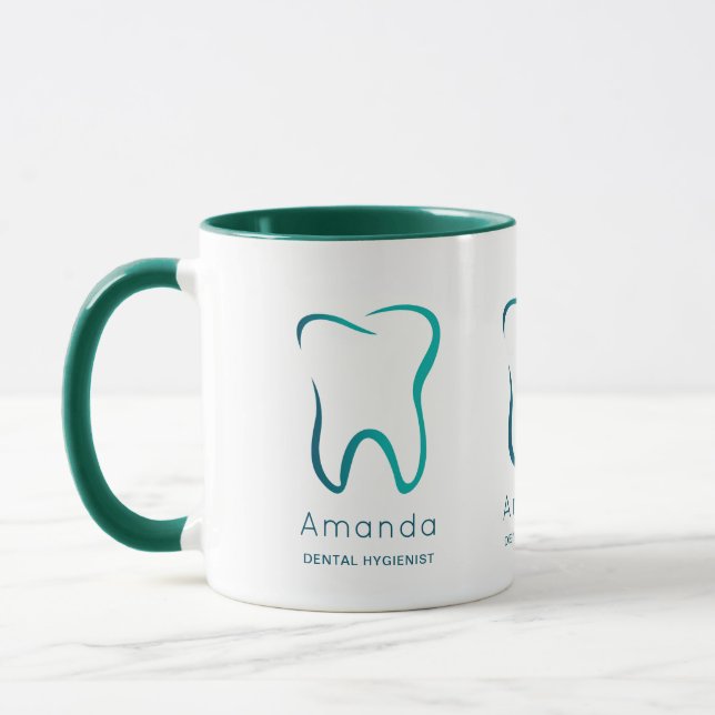 Dental Tooth Dentistry Medical Profession Mug (Left)