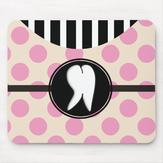 Dental Tooth Design Gifts Mouse Pad (Front)