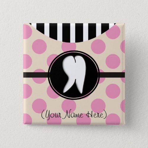 Dental Tooth Design Gifts Pinback Button