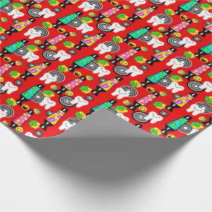 Dental Tooth /Retro 60"s RDH Fun Wrapping Paper