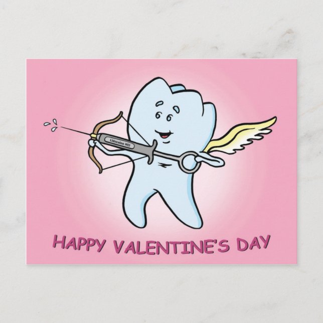 Dental Valentine's Day Card (Front)
