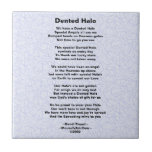 Dented Halo Poem Brain Surgery Survivor Tile Dented Halo Poem Brain Surgery Survivor Tile
