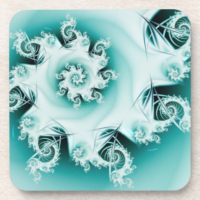 Dentelles Beverage Coaster (Front)