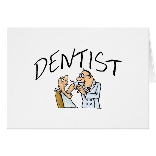 Dentist 2 cards (Front Horizontal)