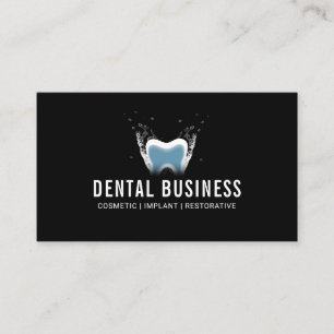 Dentist 3D Tooth Dental Care Denture Business Card